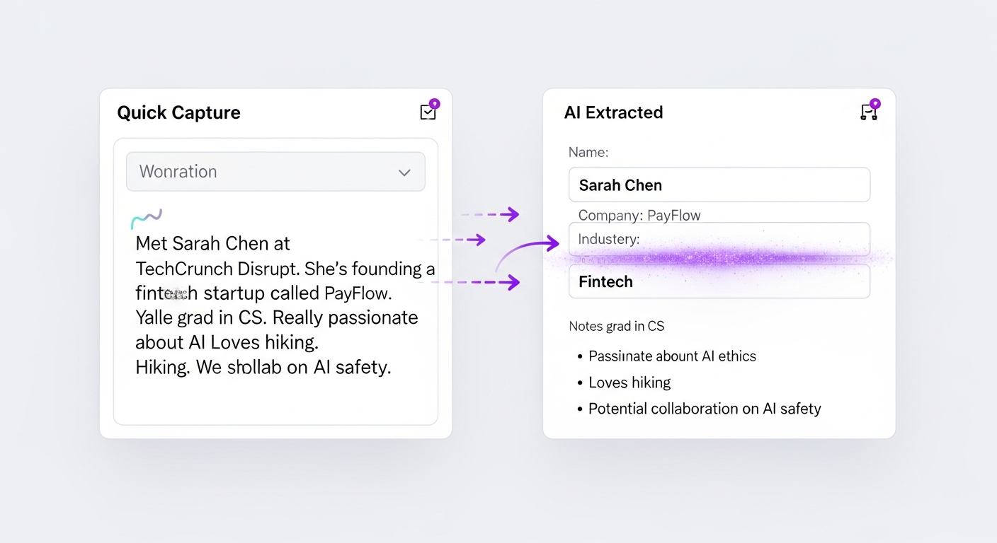AI extraction in action